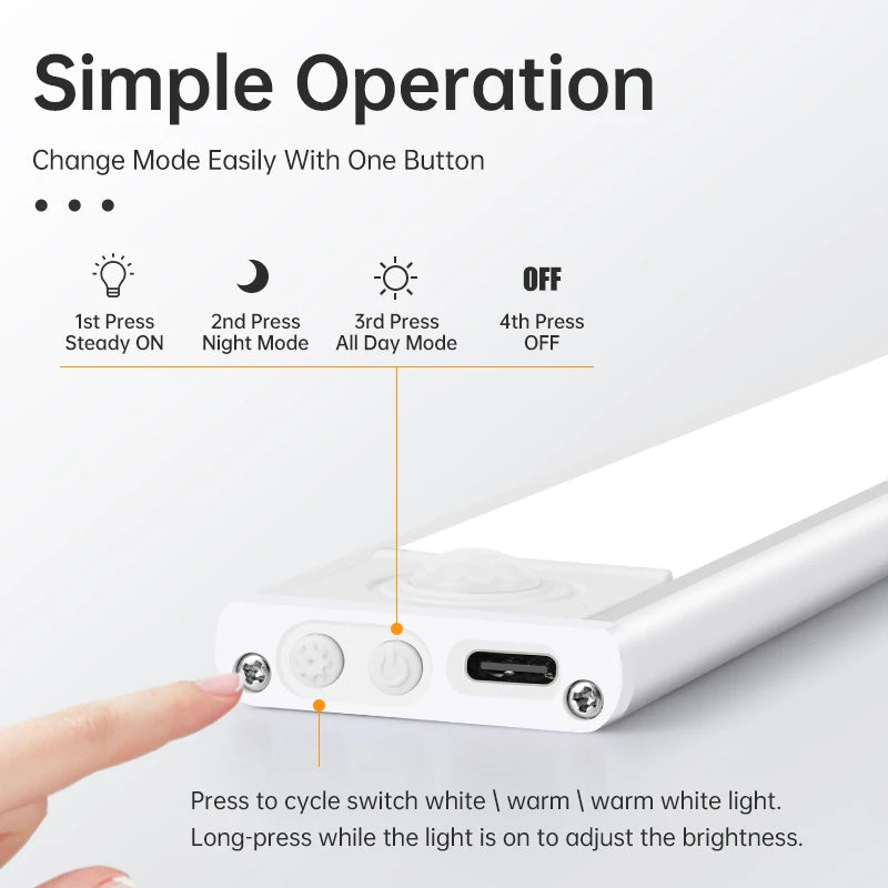 LED INTELIGENTE COM SENSOR DE MOVIMENTO